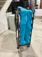 PORTABLE COT W/ MATTRESS AND SHEETS
