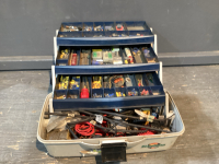 FLAMBEAU TACKLE BOX WITH ELECTRICAL SUPPLY