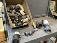BOX W/ PLUMBING - BALL VALVE, CAMLOCK, FITTINGS