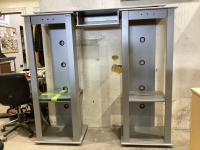 3-PIECE DISPLAY/ENTERTAINMENT UNIT W/ GLASS SHELVES