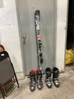 SALOMON DOWNHILL SKIS , "HEAD" & DALBELLO BOOTS