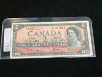 1954 CANADA $2 BILL