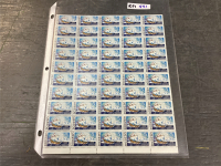 FULL SHEET OF CANADA 5 CENT STAMPS