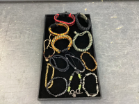 COLLECTION OF BRACELTS