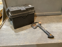 BATTERY BOX + HATCHET