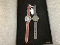(2) MEN'S WATCHES - LOUISIFS & GENEVA
