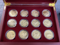 COLLECTION OF TOKENS OF THE CHINESE ZODIAK