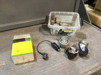 JOHN DEERE LAWN MOWER SOLENOID + BOX OF CASTORS