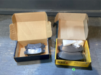 (2) BOXES - BRAKE PADS , DISC BRAKE PADS