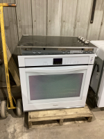 BUILT IN APPLIANCES - WHIRLPOOL OVEN AND KENMORE ELITE COUNTERTOP STOVE TOP