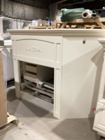 FIREPLACE SURROUND W/ ANGLED SIDES