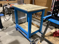 ROLLING HOME BUILT ROLLING SHOP CART