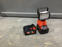 CORDLESS LIGHT (3.5&rdquo; X 3&rdquo;) WITH 2 BATTERIES - NO CHARGER
