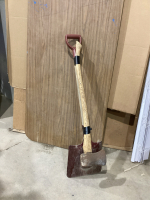 SCOOP SHOVEL & AXE