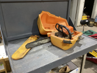 STIHL GAS CHAINSAW IN CASE