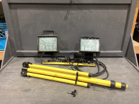 DOUBLE WORK LIGHT WITH TRIPOD STAND