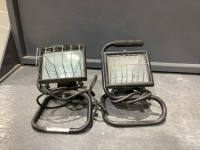 (2) SINGLE WORK LIGHTS