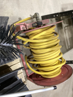 HOSE REEL WITH AIR HOSE