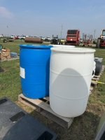 Three Poly barrels
