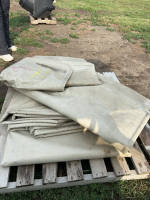 (2) GARAGE MATS