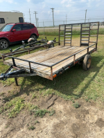 Single axle utility trailer - no VIN