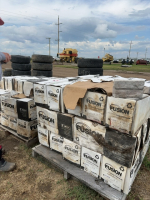 Two pallets of fusion stone