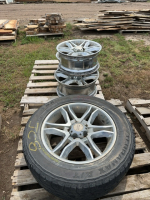One tire and four rims