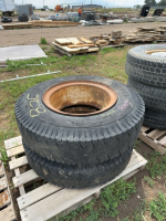 Two transport tires