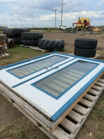 Exterior double door