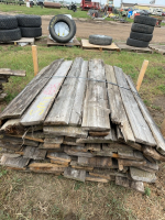 Pallet of barn board