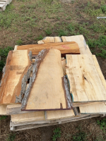 Live edge slab