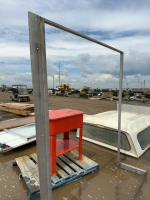 Aluminum truck box frame