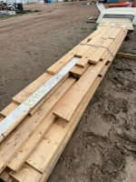 Pallet of mixed lumber