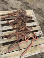 Pallet of boomers and chain