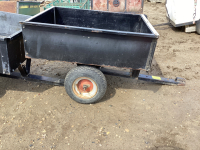 METAL YARD CART W/ DUMP