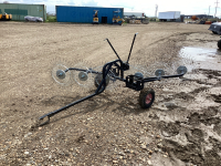 SMALL 6 WHEEL RAKE