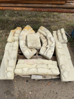 Pallet of landscape block
