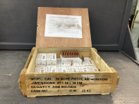 (19) BOXES OF 50 BULLETS EACH - 30 BORE PISTOL AMMO... PAL REQUIRED FOR PURCHASE