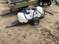 SMALL BE AGRIEASE PULL BEHIND YARD SPRAYER