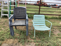 (5) PATIO CHAIRS