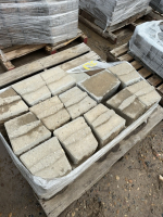 Pallet of landscape block
