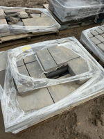 Pallet of concrete block