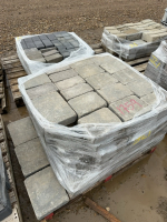 Pallet of concrete, brick and blocks