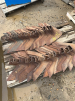 Pallet of steel sweeps