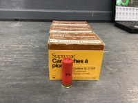 (60) LIVE. ROUNDS SUPREME 12GA. 2 33/4". #7.5 SHOT....PAL REQUIRED FOR PURCHASE