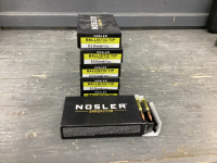 (120) LIVE ROUNDS NOSLER. 6.5 GRENDEL ....PAL REQUIRED FOR PURCHASE