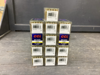 (650) LIVE ROUNDS HORNADY .22 WMR CARTRIDGES...PAL REQUIRED FOR PURCHASE