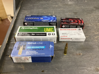 (100) LIVE ROUNDS .223 REMINTON, FEDERAL & WINCHESTER RIFLE AMMO.....PAL REQUIRED FOR PURCHASE