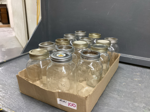 (14) CANNING JARS