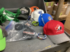 ROUGHRIDERS ITEMS, BALL CAPS, HOCKEY PUCKS - 3
